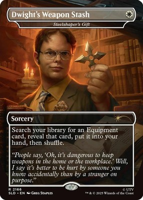 MTG The Office: Dwight's Destiny　非foil MTG Secret Lair Secret Scare Superdrop The Office Dwight's Destiny
