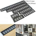 Grille Air Vent 50*150-400mm Aluminum Black Wall Wardrobe Multi-functional