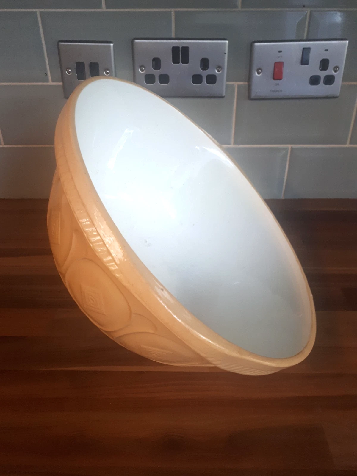 TG Green The Gripstand Extra Large Mixing Bowl With Tilt Stand 12'' in VGC