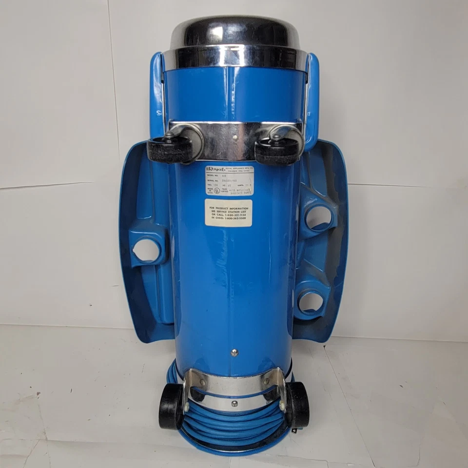 Vintage Royal 408 Power Tank Vacuum Cleaner 4.5 Peak HP Canister Only 1986 - Image 3 of 4