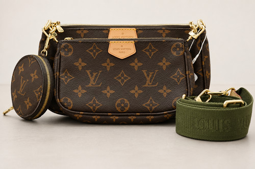 Louis Vuitton Multi Pochette Accessoires Shoulder Bag Monogram Canvas Classic