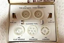 Vintage KitchenAid Pasta Maker Plates Set by Hobart Model SNP, Open Box