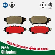 Rear High-Performance Ceramic Brake Pads for Toyota Prius V 2012 - 2018