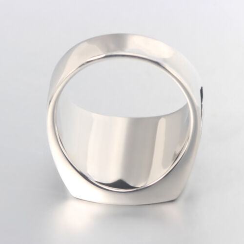 Knights Templar In Hoc Signo Vinces Crusader Masonic Sterling Silver Ring - 第 4/5 張圖片