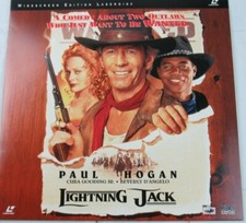 Lightning Jack, Paul Hogan Widescreen Extended Play Laser Disc PG13