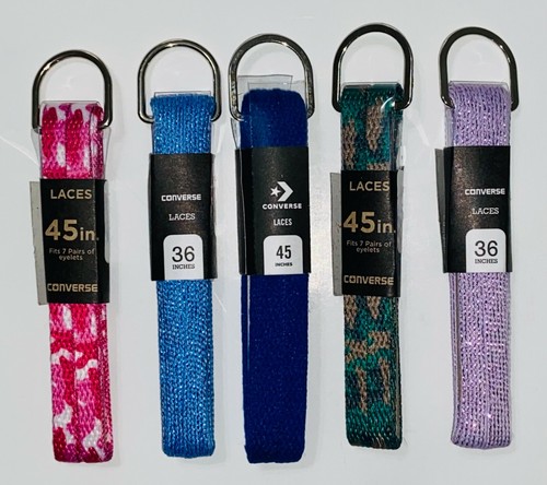 Cordones Converse Variación Tamaño y Color, Auténticos ¡NUEVOS!! - Imagen 1 de 6