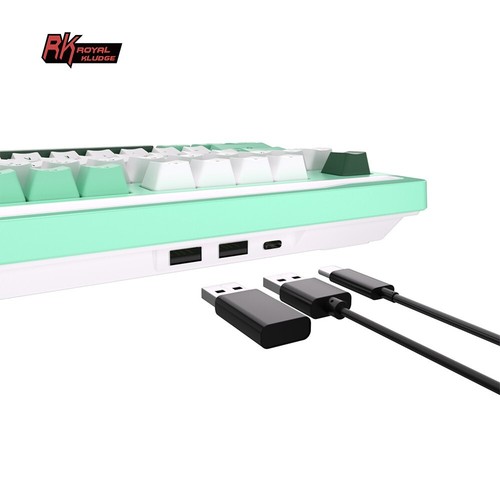 RK ROYAL KLUDGE H87 Gaming Mechanical Keyboard Wireless/Wired Bluetooth 2.4G RGB - Picture 38 of 42