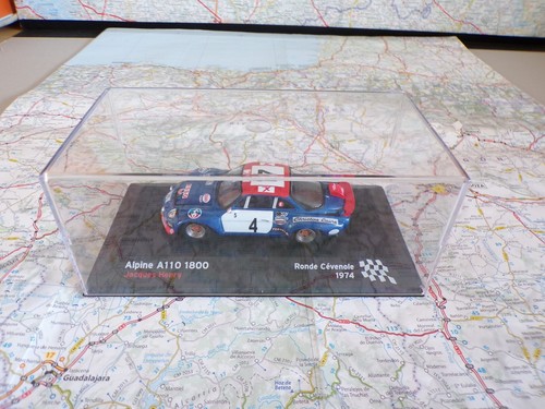 RENAULT Alpine A 110 n°4 Ronde Cévenole 1974 Henry IXO 1/43 Neuve en boite