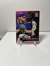 2022 Donruss Optic Diamond Kings Pink Velocity Corbin Burnes 112/249