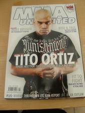 MMA Unlimited Tito Ortiz Issue 6 February 2009 Magazine Ultimate Fighting Rare
