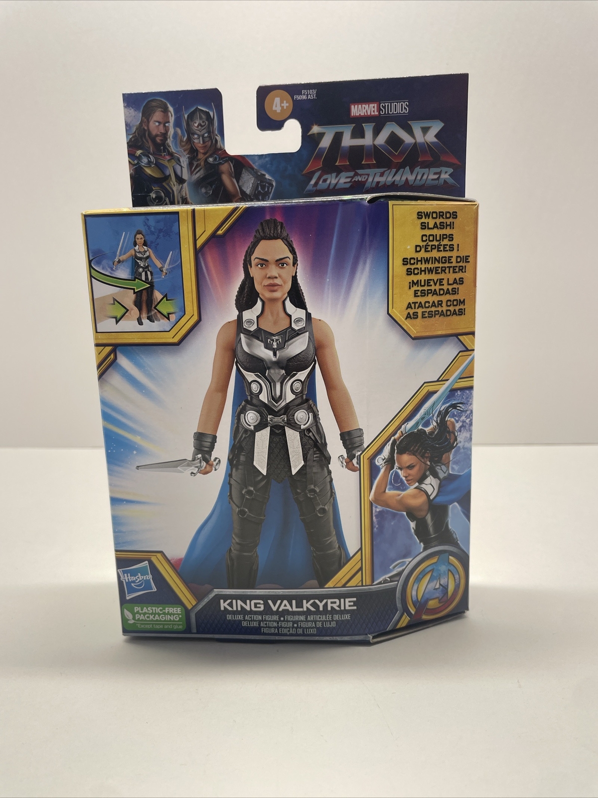 Hasbro Marvel Comics Thor Love and Thunder KING VALKYRIE 6 inch Action Figure 