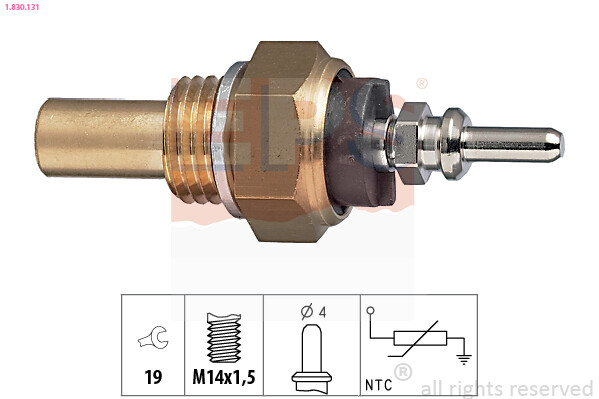 Eps 1.830.131 Sensor, Coolant Temperature For MERCEDES-BENZ Puch-image
