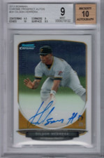 2013 Bowman Chrome Dilson Herrera Prospect Auto BGS 9