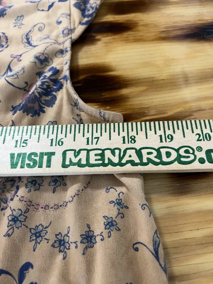 Love, Fire Size Medium floral boho duster kimono Hippie Peasant Colorful - Image 4 of 4