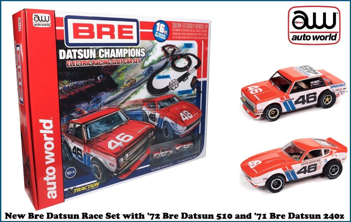 Auto World Bre Datsun Champion 16' Race Set 240Z and 510