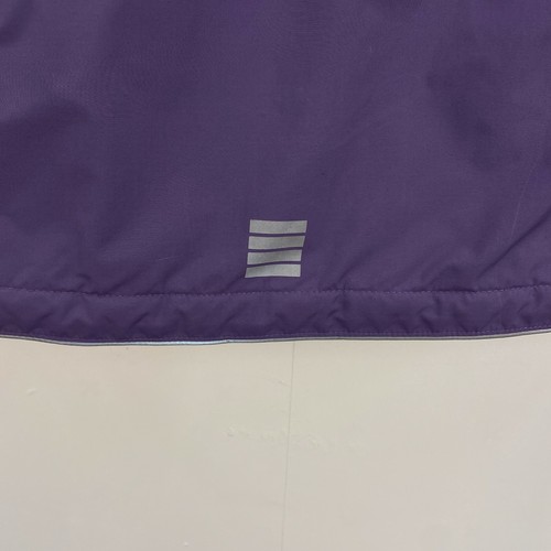 Lands End M 10-12 Youth Parka Jacket Coat Purple Quilted Nylon Winter Ski OSG18 - Picture 4 of 7