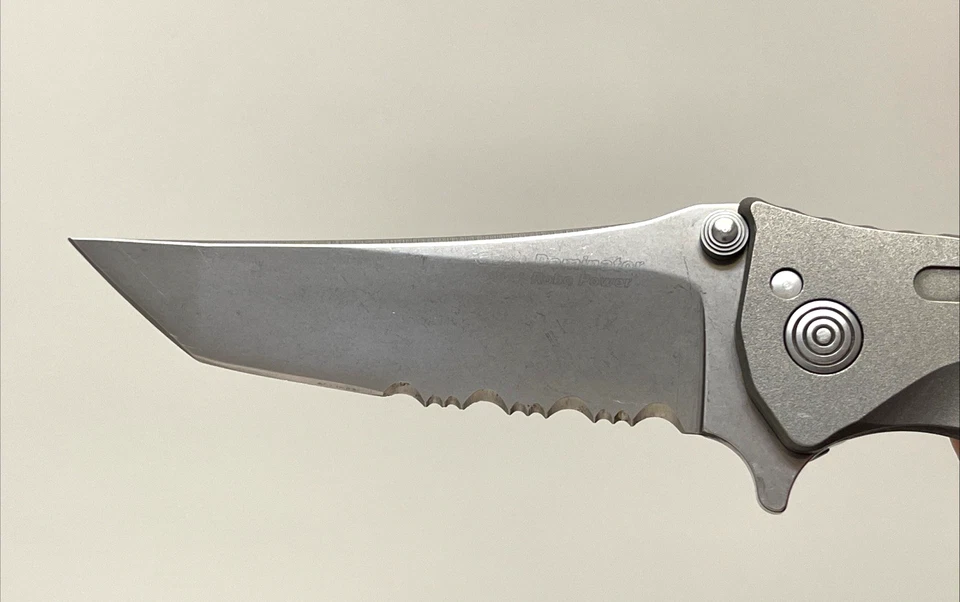 Cuchillo Plegable Camillus C2467 Cuda Dominator Ralph S30V Titanio EE. UU. Foto 3 de 4