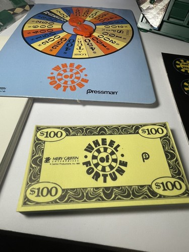Wheel Of Fortune Board Game 1985 2nd Edition COMPLETE Awesome Condition - Picture 2 of 13