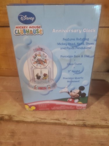 Rare M.Z. Berger & Co. Disney Mickey Mouse Clubhouse Anniversary Clock - Picture 10 of 19