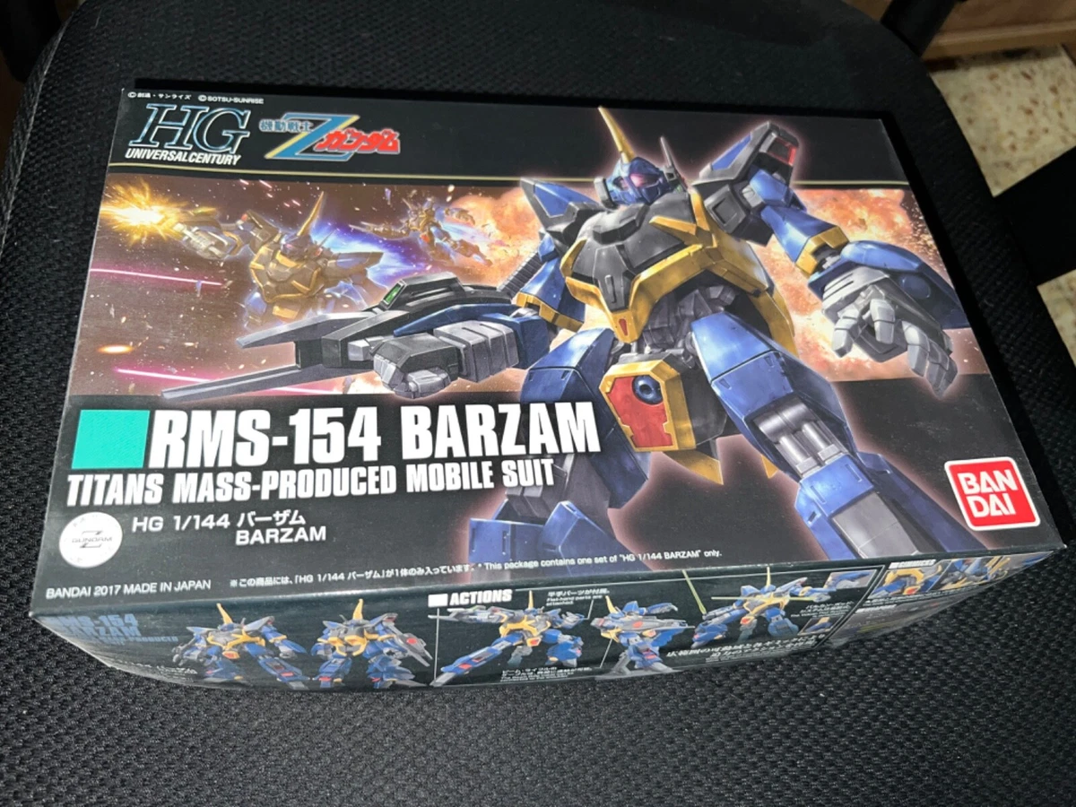 Bandai HG 1 144 RMS 154 BARZAM TITAN HGUC Z Gundam New Model Kit Japan