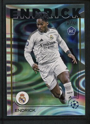 2025 ENDRICK TOPPS UEFA CHAMPIONS LEAGUE SWIRL RC | eBay