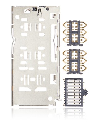 Replacement Sim Card Reader Compatible For Motorola Moto G22 XT2231-5-4 Pcs Set