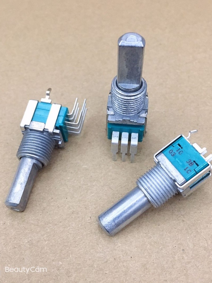 Mixer ALPS RK09L12D0C1K Potentiometer B10K 6-pin 20MM Volume Mixer ALPS RK09L12D0C1K Potentiometer B10K 6-pin 20MM Volume