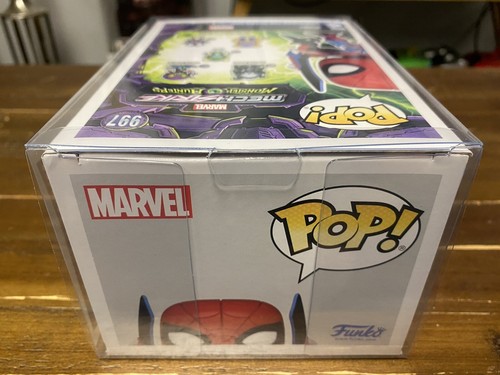 Spider-Man 997 Walmart Excl Funko POP! Mech Strike Monster Hunter GRATIS PROTECTOR - Bild 10 von 12
