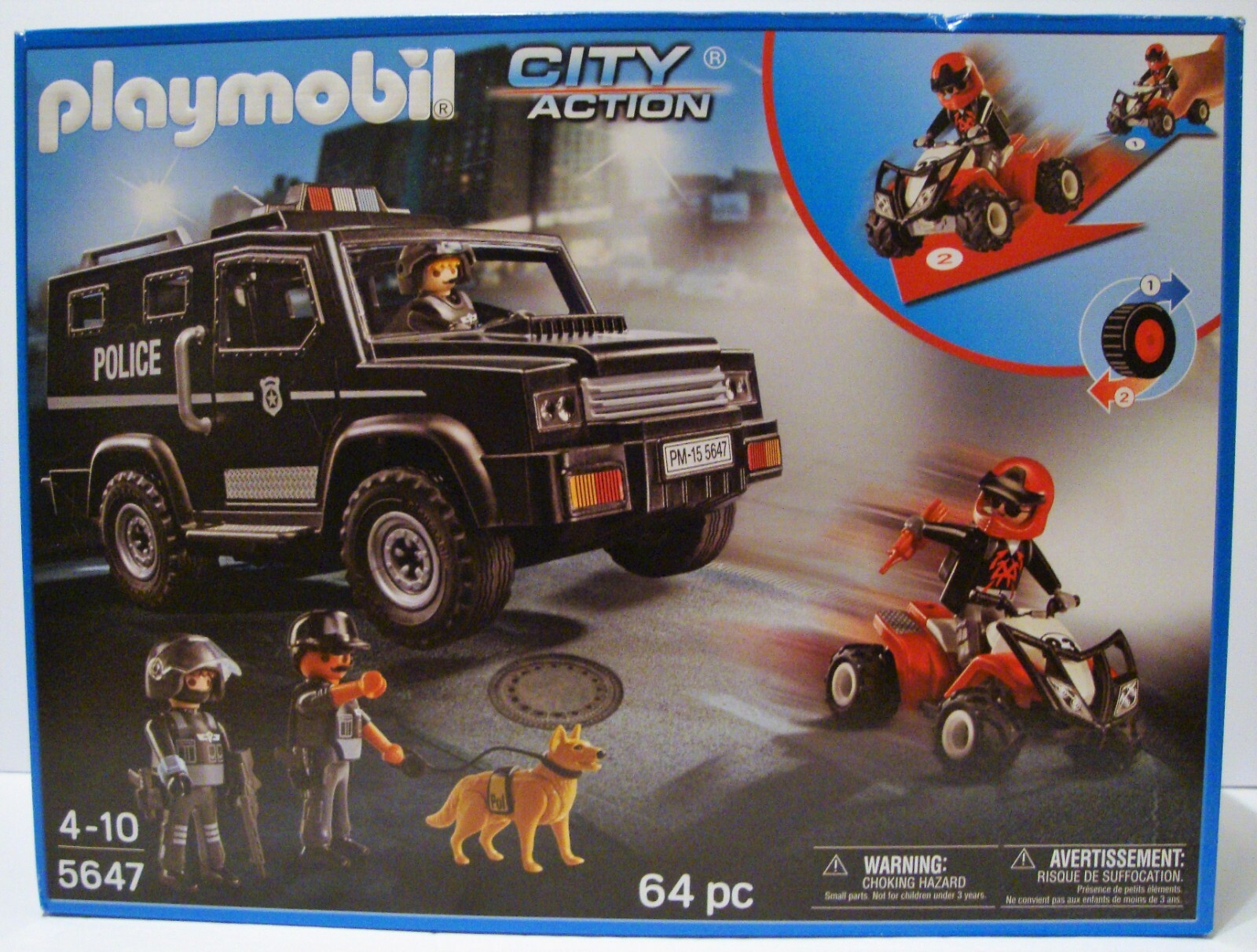 playmobil police special forces unit