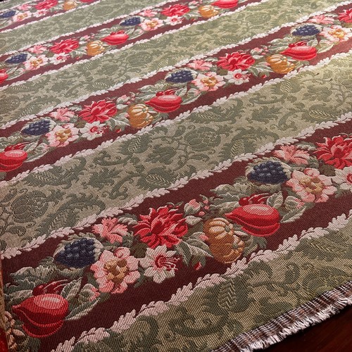 Scalamandre Colony Italian Linen Tapestry “Cornucopia” Fabric By The Yard A003 - Picture 6 of 6