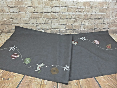 Sander Tischläufer 50 x 140 cm Troy Loft Weihnachten bestickt
