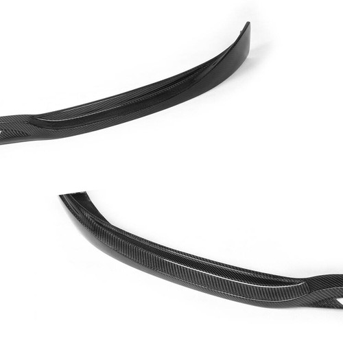 Fit For Tesla Model S Sedan 2012-2017 Carbon Fiber Front Bumper Lip Chin Spoiler - Picture 12 of 12