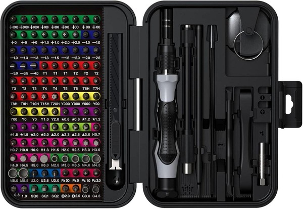 Schraubendreher Set 132-Teilig PräZisionsmechaniker Werkzeug Kit Repair Tool-image