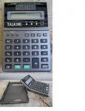 UTMOST MODEL 6636 12 digit TALKING CALCULATOR  ALARM CLOCK