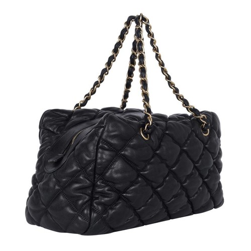 Chanel Quilted Calfskin Leather Bubble Shoulder Bag - Picture 7 of 12