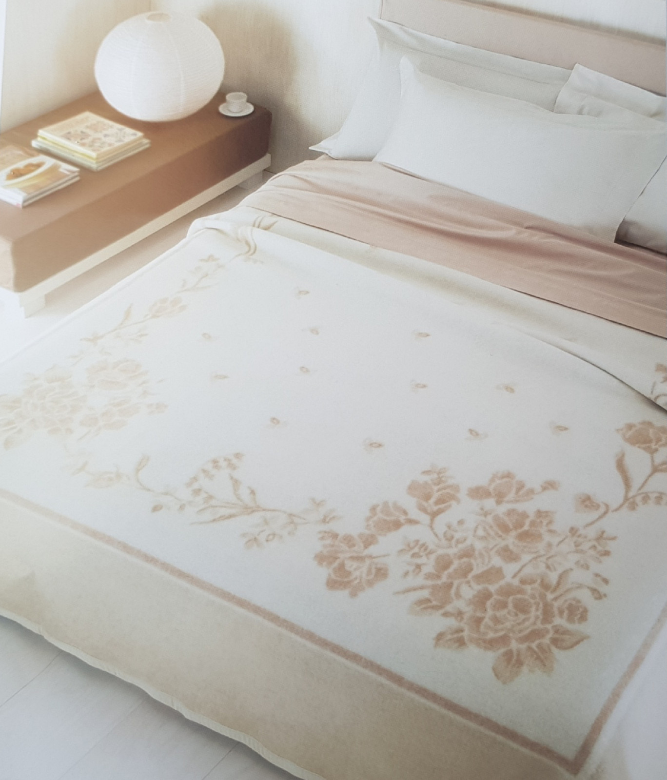 Somma Angeline Coperta Lana Nuova Zelanda 550 G/M2 Singolo Lusso