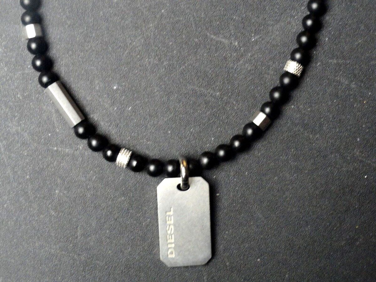DIESEL ONLY THE BRAVE Necklace Really Nice Original D/S