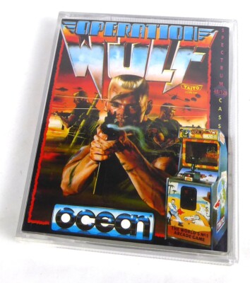 Sinclair ZX Spectrum Spiel -- OPERATION WOLF (Ocean) -- Tape