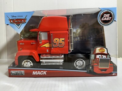 JADA TOYS DISNEY PIXAR CARS MACK #95 1:24 DIECAST MODEL NEW IN BOX