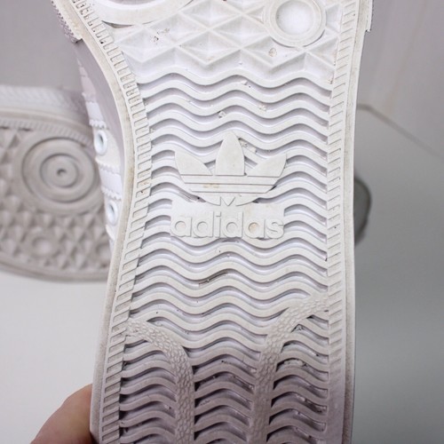 Adidas Womens Nizza Platform Shoes FV5322 Sz 7.5 White Low Top Sneakers Lace Up - Picture 11 of 17
