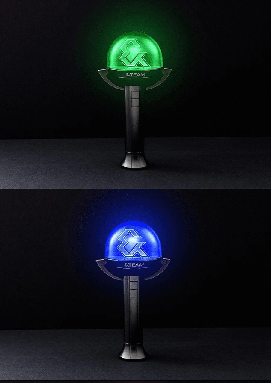 & TEAM OFFICIAL LIGHT STICK/Strap+9 Foto Karte+Dust Bag Tracking