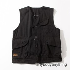 Hombres Chaleco Chaleco Carga Chaleco Bolsillo Sin Mangas Chaqueta Militar Retro Top Sólido