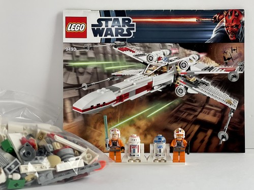 LEGO 9493 Star Wars X-Wing Starfighter 100% Complete No Box - VINTAGE *2012* - Picture 2 of 9