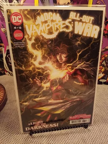 DC Vs Vampires All Out War 4  |  Paknadel & Rosenberg  |  DC Comics 2022