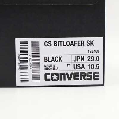 34202260 Converse CS Bitloafer SK Black (Men's) | eBay
