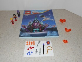 USED LEGO DC SUPER HERO GIRLS ECLIPSO DARK PALACE (41239) - 100% COMPLETE, BOOK