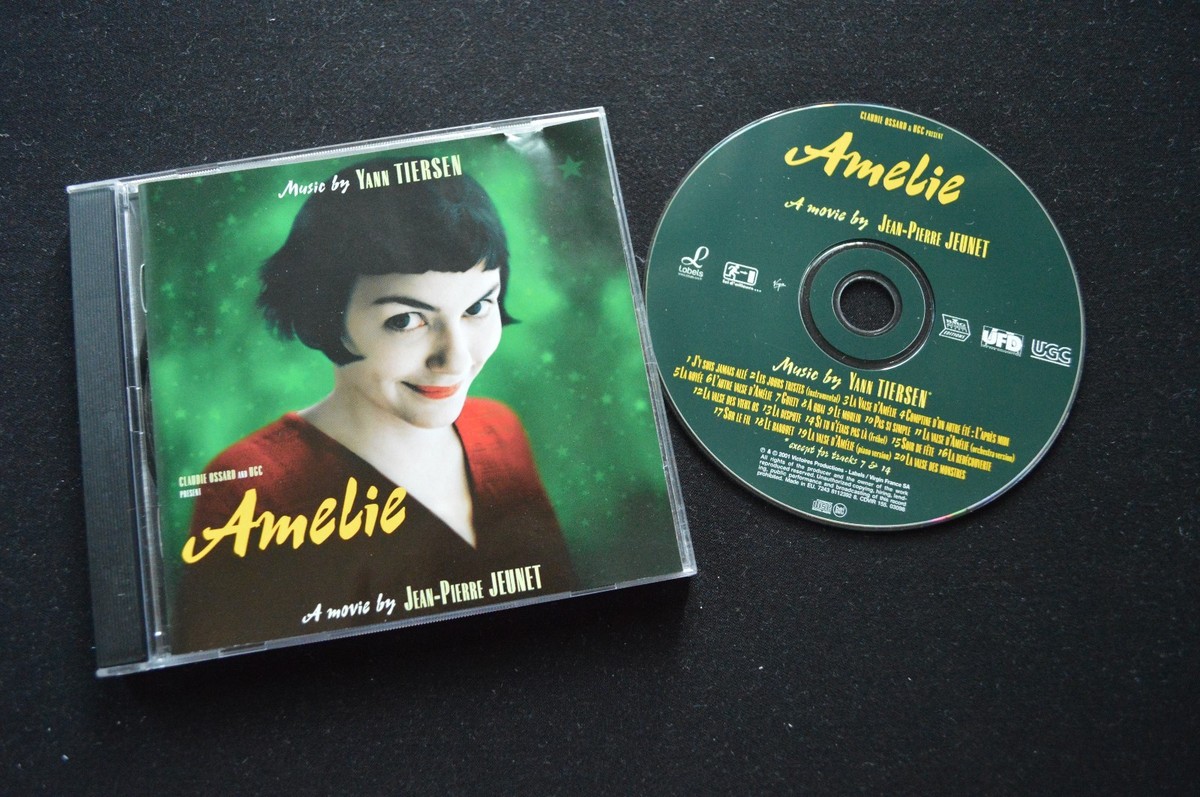 AMELIE ULTRA RARE SOUNDTRACK CD! YANN TIERSEN JEAN-PIERRE JEUNET