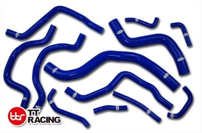 Mitsubishi Lancer Evo 7 & 8 CT9A 4G63 Turbo Silicone Radiator Hose Kit (Purple)