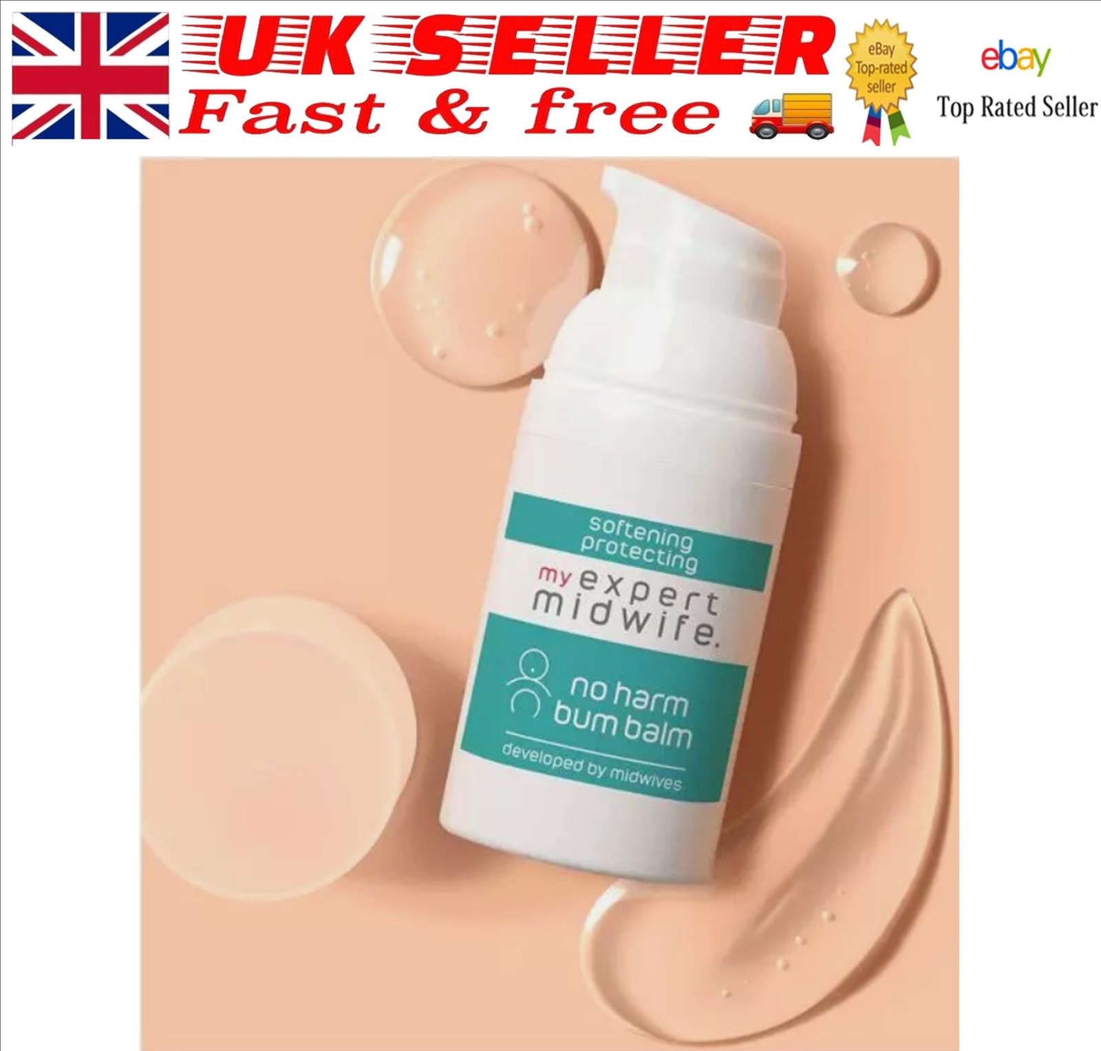 My Expert Midwife No Harm Bum Balm 30ml