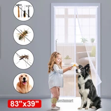 Powerful Magnetic Screen Door - Upgrade Enhanced Screen Mesh Mosquito Net Bugs